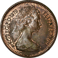 Monnaie, Grande-Bretagne, Elizabeth II, 1/2 New Penny, 1979, TB+, Bronze, KM:914 - 1/2 Penny & 1/2 New Penny