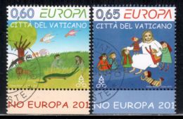 Vatican 2010 Mi# 1669-1670 Used - Europe / Children's Books - Usados