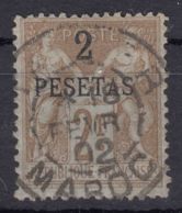 Morocco 1891 Yvert#8 Used - Gebraucht