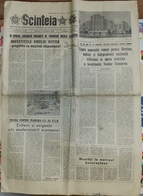 ROMANIA-SCANTEIA,ROMANIAN NEWSPAPER,13 NOVEMBER 1988,,COMMUNIST PERIOD - Other & Unclassified