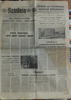 ROMANIA-SCANTEIA,ROMANIAN NEWSPAPER,20 DECEMBER 1988,,COMMUNIST PERIOD - Other & Unclassified