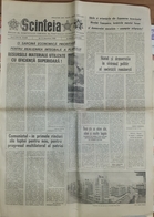 ROMANIA-SCANTEIA,ROMANIAN NEWSPAPER,15 DECEMBER 1988,,COMMUNIST PERIOD - Other & Unclassified