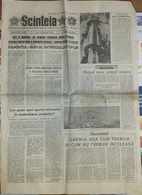 ROMANIA-SCANTEIA,ROMANIAN NEWSPAPER,9 DECEMBER 1988,,COMMUNIST PERIOD - Other & Unclassified