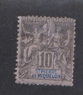 ST PIERRE & MIQUELON Scott # 65 Used - Used Stamps