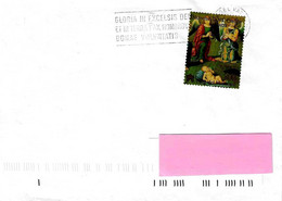 VATICANO - 2002 Lettera Con Francobollo Singolo E Annullo A Targh. GLORIA IN EXCELSIS DEO... - 1823 - Lettres & Documents