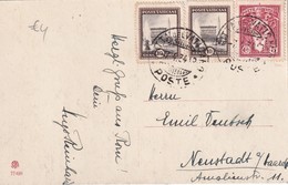 VATICAN 1934 CARTE POSTALE POUR NEUSTADT - Briefe U. Dokumente