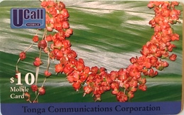 TONGA  -  Prepaid  - TCC - $10 - Tonga