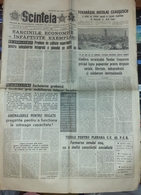 ROMANIA-SCANTEIA,ROMANIAN NEWSPAPER,6 NOVEMBER 1988,COMMUNIST PERIOD - Andere & Zonder Classificatie