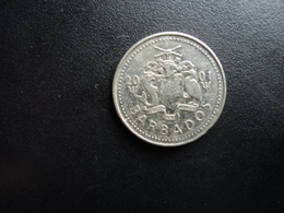 BARBADES * : 25 CENTS   2001    KM 13        SUP - Barbados