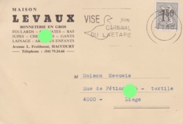 Haccourt  Maison Levaux  Carte Correspondance - Oupeye