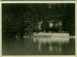 SWITZERLAND - HOTEL LE PRESSE AM PUSCHLAVERSEE - GRAUBÜNDEN - SEETERRASSE - FOTO STOLL & RICKENBACH -  1950s (BG8018) - Avers