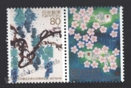 Japon - Japan 2002 Yvert 3286-87, 50th Ann. Diplomatic Relations With China, Paintings - MNH - Unused Stamps