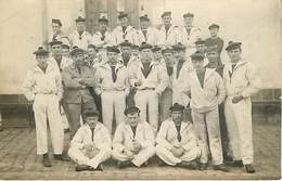 56 : Lorient Carte Photo Militaires Marins - Lorient