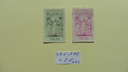 Asie > Macao >  2 Timbres  Neufs Sans Gomme N° 386-387 - Collections, Lots & Series