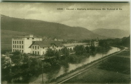 SWITZERLAND - COUVET / Val-de-Travers - ATELIERS MECANIQUES ED. DUBIED & CO. - EDITION PHOTOGLOB CO. 1910s  (BG8072) - Couvet