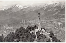 Vue Aerienne Christ - Roi - Lens - 4283 - Switzerland - 1958 - Used - Lens