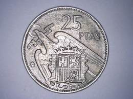 ESPAGNE 25 PESETAS 1957 ETOILE 59 - 25 Pesetas