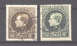 Belgique  :  Yv  289-90  (o) - 1929-1941 Grand Montenez