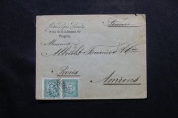 PORTUGAL - Enveloppe Commerciale De Porto Pour La France En 1892, Affranchissement Plaisant - L 54811 - Brieven En Documenten