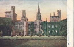 **** GLAMORGAN ***  CARDIFF  The Castle From The Grounds  - Stamped TB - Glamorgan
