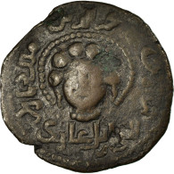 Monnaie, Artuqids, Najm Al-Din Alpi, Dirham, Mardin, TB, Bronze - Islamitisch