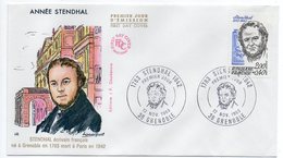 1983--FDC -  Stendhal  écrivain  ....cachet  Grenoble-38.......à Saisir - 1980-1989