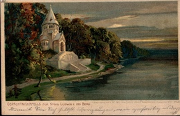 ! 1901 Ansichtskarte, Künstlerkarte Signiert Zeno Diemer, König Ludwig Kapelle Bei Berg, Starnberger See, Bayern - Diemer, Zeno