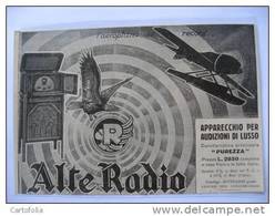 Alte Radio Hydravion 1927 Ancienne Coupure De Presse Italienne - Document Historique Coupure De Presse - GPS/Avionique