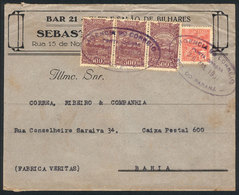 BRAZIL: Cover Sent To Bahia On 30/AP/1931, With Interesting Oval Cancel Of "AGENCIA DE PONTA GROSSA" (Parana), VF Qualit - Autres & Non Classés