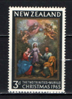 NUOVA ZELANDA - 1965 - Christmas - “The Two Trinities” By Murillo - Painting - MNH - Ongebruikt