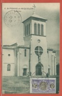 SAINT PIERRE ET MIQUELON CARTE POSTALE AFFRANCHIE DE 1929 - Covers & Documents