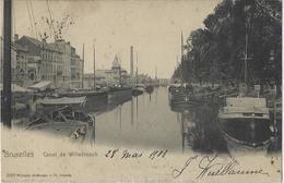 Bruxelles.   -   Canal De Willebroeck   -   1903   Naar   Chambery - Hafenwesen