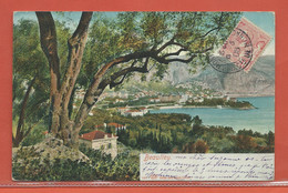 MONACO CARTE POSTALE AFFRANCHIE DE 1906 POUR SUCY EN BRIE FRANCE - Lettres & Documents