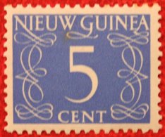 See Pictures Cijfer 5 Ct NVPH 6 1950 MH / Ongebruikt NIEUW GUINEA NIEDERLANDISCH NEUGUINEA NETHERLANDS NEW GUINEA - Niederländisch-Neuguinea