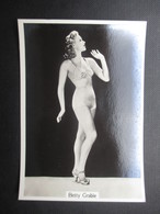 REAL PHOTO - PIN UP (V2004) BETTY GRABLE (2 Vues) N°22 BEAUTIES OF TO-DAY Sixth Series - Phillips / BDV