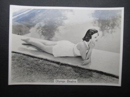 REAL PHOTO - PIN UP (V2004) OLYMPE BRADNA (2 Vues) N°23 BEAUTIES OF TO-DAY Sixth Series - Phillips / BDV