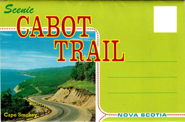 Vintage 1950-1960 - Cabot Trail Cape Breton Nova Scotia - Souvenir Folder With 12 Views - Unused - Cape Breton