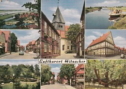 HITZACKER Wendland B Lüchow-Dannenberg 8-geteilte AK 1960 " Luftkurort Hitzacker " Bedarf Mit SoStpl Heuß II - Hitzacker