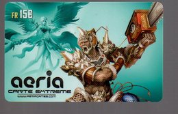 Carte Prepayée Jeu Video Gaming Aeria Aeriagame Genre Wizard - Other & Unclassified