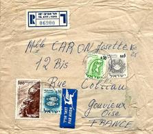 ISRAEL Registered Letter Ou Colis ? - Brieven En Documenten