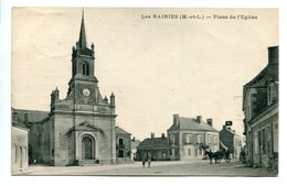 49 -  Maine Et Loire - Les Rairies - Place De L'Eglise (0567) - Chateauneuf Sur Sarthe