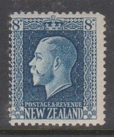 New Zealand SG 427a 1915 King Edvard VII,Eight Pence Indigo Blue,perf 14 X 14.5,mint Never Hinged - Unused Stamps