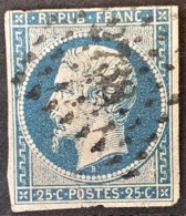 FRANCE 1852 -canceled - YT 10 - 25c - 1852 Louis-Napoléon