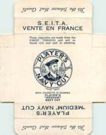 120320A - CIGARETTE EMBALLAGE - PLAYERS NAVY CUT SEITA Vente En France - Marin - Autres & Non Classés