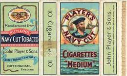 120320A - CIGARETTE EMBALLAGE - PLAYERS NAVY CUT CIGARETTES MEDIUM - Marin Bouée Tobacco - Other & Unclassified