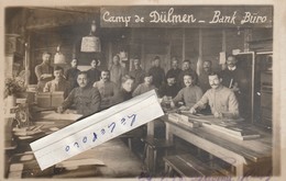DUELMEN  - Militaires Au Camp De ...... - Bank  Büro        ( Carte Photo ) - Dülmen
