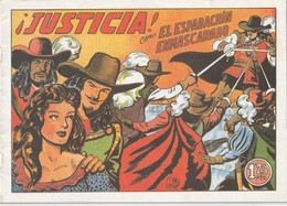 España. Revista De Comicos. El Espadachín Enmascarado. ¡Justicia!  N° 4. - Other & Unclassified