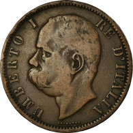 Monnaie, Italie, Umberto I, 10 Centesimi, 1894, Birmingham, TB, Cuivre, KM:27.1 - 1878-1900 : Umberto I.