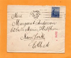 Argentina Old Cover Mailed To USA - Lettres & Documents