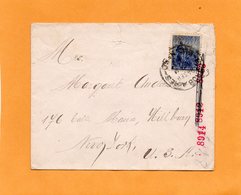 Argentina Old Cover Mailed To USA - Cartas & Documentos